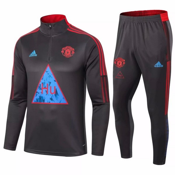 Tuta Calcio Manchester United 20/21 Nero Blu